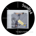 Zip Lock Zipper Pouch Pouch ທີ່ມີອາກາດຫນາວ